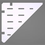 Milsbo Tall Quarter Shelf image 0
