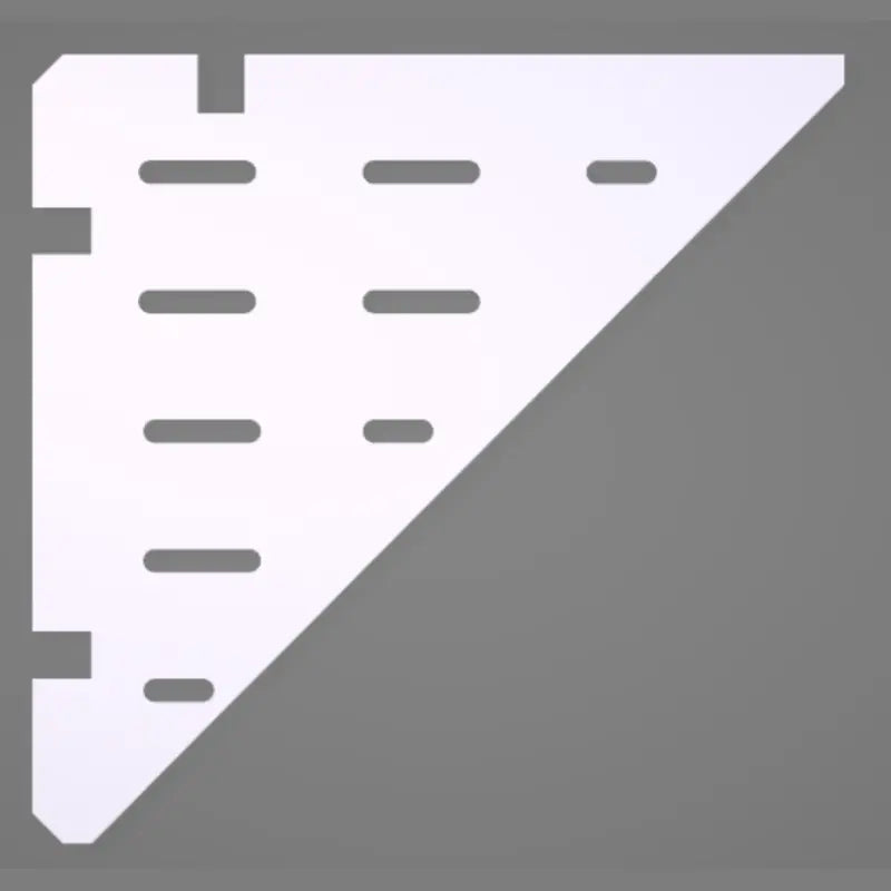 Milsbo Tall Quarter Shelf image 0