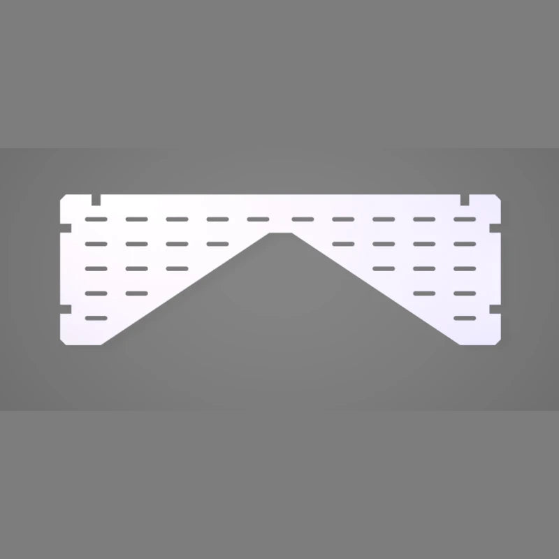 Milsbo Wide Butterfly Shelf image 0